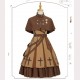 Break Of Dawn Lolita Dress JSK + Cloak Set by YingLuoFu (SF83)